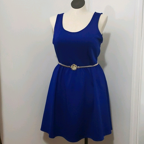 Forever 21 Royal Blue Slater Dress